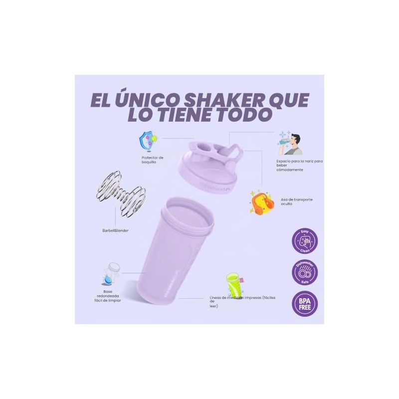 Hydra Cup OG Botellas Shaker para batidos de proteínas, envases