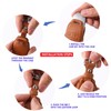 CISUI for Lexus Leather Key Fob Cover Case with Keychain