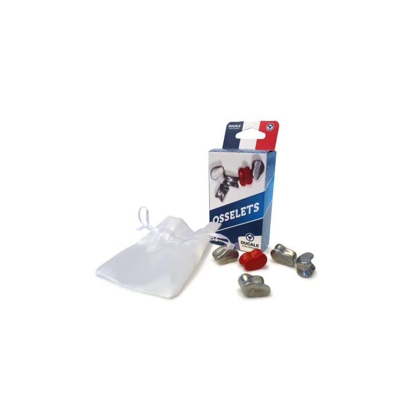 Ducale 130010719 The French Game Bones Metal Travel Game
