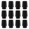 ECSiNG Pack of 12 Golf Ferrules Iron Rod Rubber Sleeves