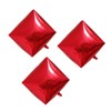 Gadpiparty 6pcs Square Aluminum Foil Cube Balloons for Birthday and