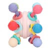 Baby Sensory Teething Toy Grasping Activities Bright Colors Silicone Soothes