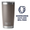 YETI Rambler 20 oz Tumbler, Stainless Steel, Vacuum Insulated with