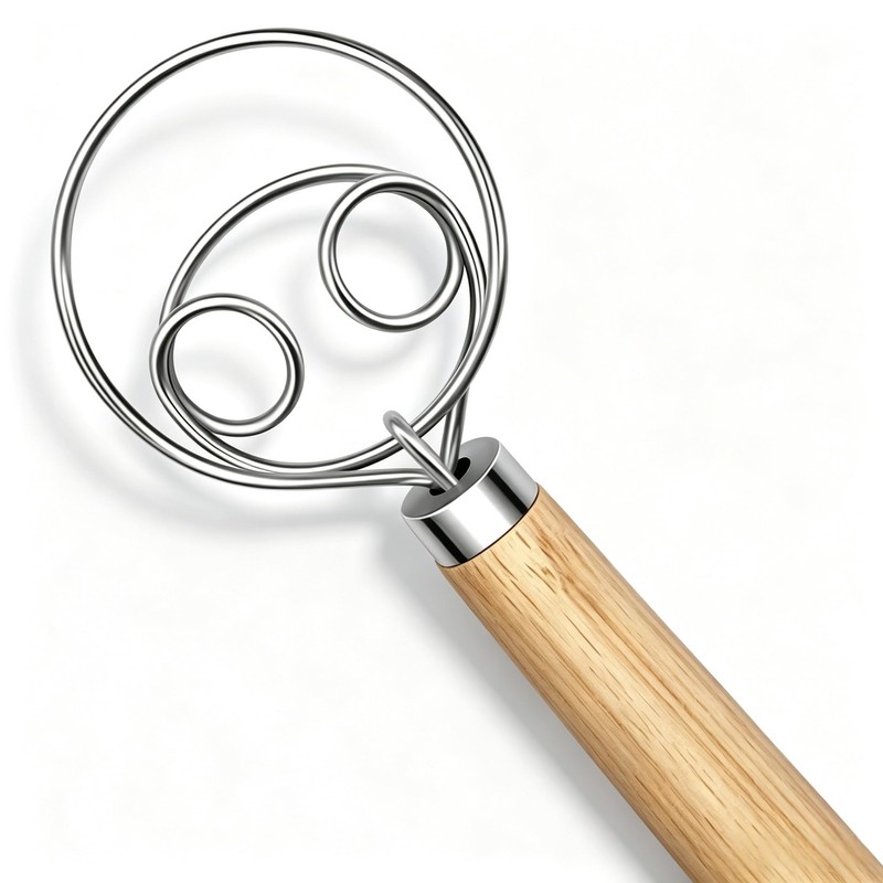 2 Pack Dough Whisk & Bread Lame Set – Beechwood