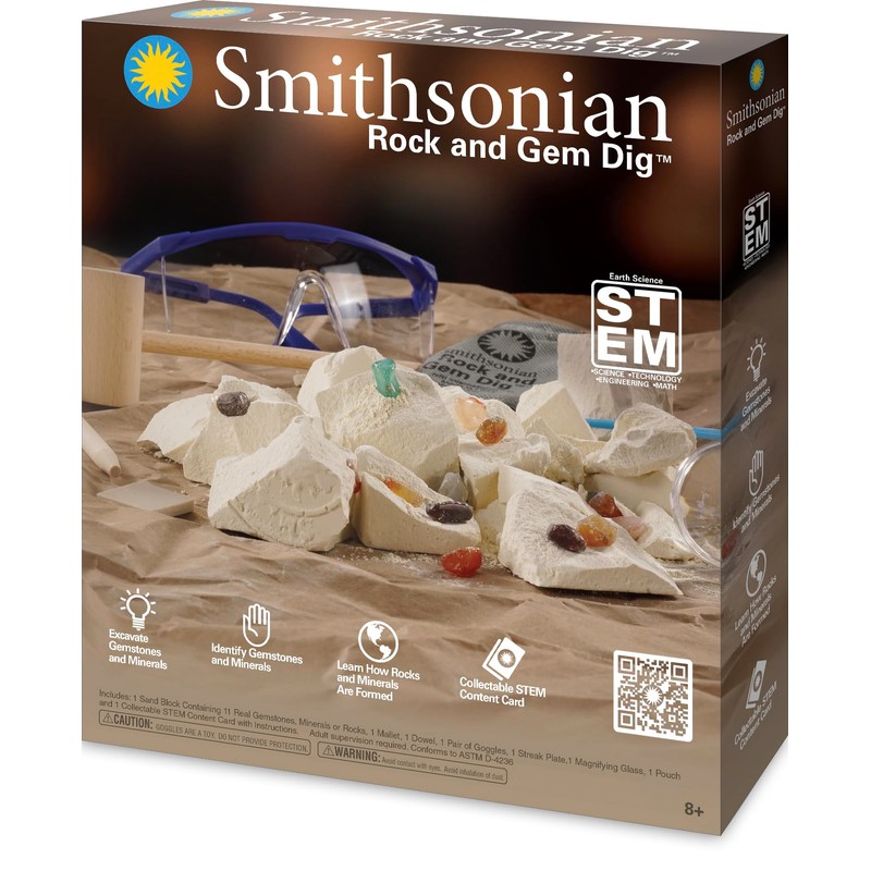 Smithsonian Rock and Gem Dig, Brown
