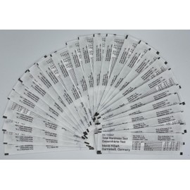 Medasa Water Hardness Test Strips Individually Packed and Sealed Result in °dH Total Hardness Test Limescale Test Water Hardness Test Sticks (25)