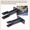 AMTHKNO Heavy Duty Weed-Eater Rack Holder Carrier with Lockable Racks