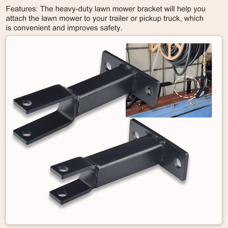 AMTHKNO Heavy Duty Weed-Eater Rack Holder Carrier with Lockable Racks