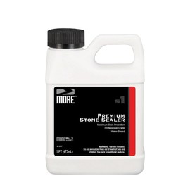 MORE Premium Stone Sealer - Water Based Formula - Protection for Natural Stone and Tile Surfaces [Pint / 16 Oz.]