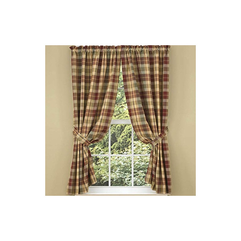 Park Designs Saffron Unlined Panel Pair - 63" - Beige