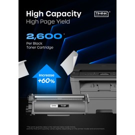 TN660 Toner Cartridge for Brother TN-660 TN 660 use with HL-L2380DW HL-L2320D HL-L2340DW DCP-L2540DW MFC-L2700DW MFC-L2720DW Printer