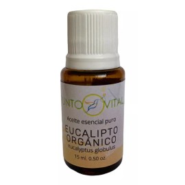 Punto Vital Aceite Esencial Eucalipto Orgánico, 100% Puro, Terapia, 15ml