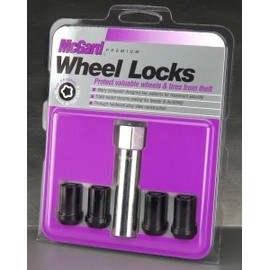 McGard Wheel Lock Nut (M12 x P1.5) Small Diameter Black