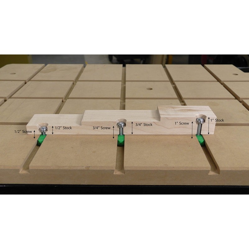 Micro Jig MB-025-0525PL Zeroplay 1/2" X 14" 2-Step Plunge Router