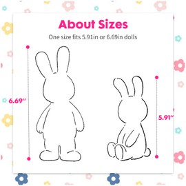 CiuZikGok Doll Clothing Set (No Doll), Cute Cropped Straw Hat, Crossbody Bag, Dress, Suitable for 15-17cm Dolls, Outfit Accessory Set for Unique Styling