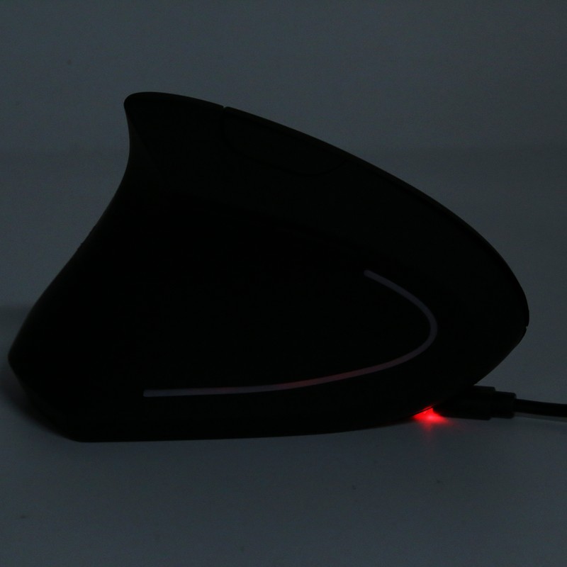 Wireless Left Hand Mouse Vertical Ergonomic 800/1200/1600DPI Optical for Windows