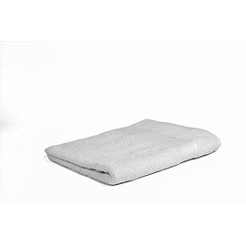 Aymando Towel 100% Egyptian Premium Cotton, Soft, Elegant, High Quality, Fine, Exclusive (50 x 90 cm, White)