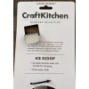 CraftKitchen Ice Scoop Barware Collection 80386 Stainless Steel. 3” Diameter