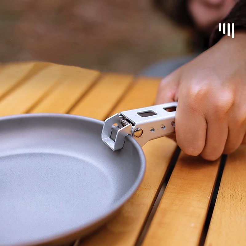 MiliCamp Cooker Clip for Mestine Cooker Pot Holder Tongs Lifter