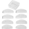 4 pares de herramientas para permanente de pestañas, Transparent Eye