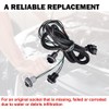 CNNELL Tail Light Wiring Harness Compatible with 2007-2014 Chevy Silverado