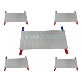FISIOCEJG 5 Compresas Lumbar Húmedo Caliente De Bentonita