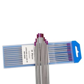 Kwweeoo: Tungsten Electrode WE3, Tungsten Electrode for TIG Welding, Diameter 1.6 mm, Length 175 mm