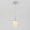 Artika Bubble Cube Pendant Light, 1, Chrome