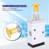 Air Valve TwoPosition ThreeWay Hand Valve Aluminum Alloy Pneumatic Tool