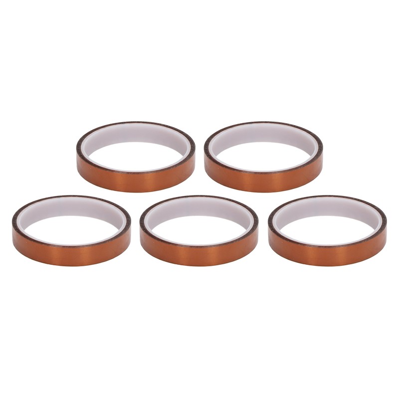5Pcs High Temperature Tape Heat Resistance Insulating Heat Transfer Tape