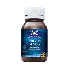NUTRITION CARE - NC by NUTRITION CARE NC BY NUTRITION CARE TASTY C + D3 CHEWABLES ORANGE 60T