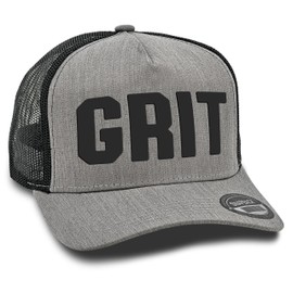 Grit Workout Mesh Hat Comfortable and Stylish Snapback Cap for Men Gifts (MESH Grey)