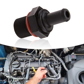 Sumjig 1 PC Automotive PCV Check Valve, Replacement OEM #267402G000 26740-2G000 Repair Replacement Accessoriess, Compatible with JAC Chery Beidouxing Hyundai Accord Nissan Mitsubishi (Black)