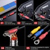 Crimping Tool For Heat Shrink Connectors Kit AWG 22-10/600pcs Connectors