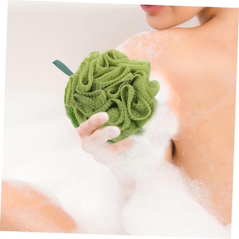 Esponja Exfoliante Corporal de Sandía 2 Piezas Poliéster Verde