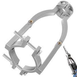 Square Hole Drill Bit Adapter for Easy Installation and Disassembly Square Hole Fixing Bracket Woodworking Positioning Mortising Accessories for Bench (No Drill Bit)