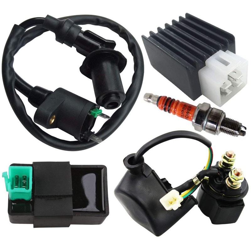 Ignition Coil Solenoid Relay Voltage Regulator 5-PIN CDI Box Spark