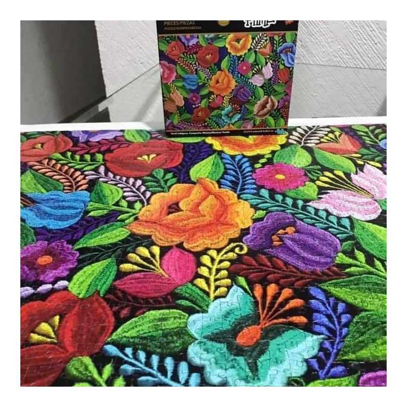 FLINK Rompecabezas Textil Artesanal, Campeche, Mexico