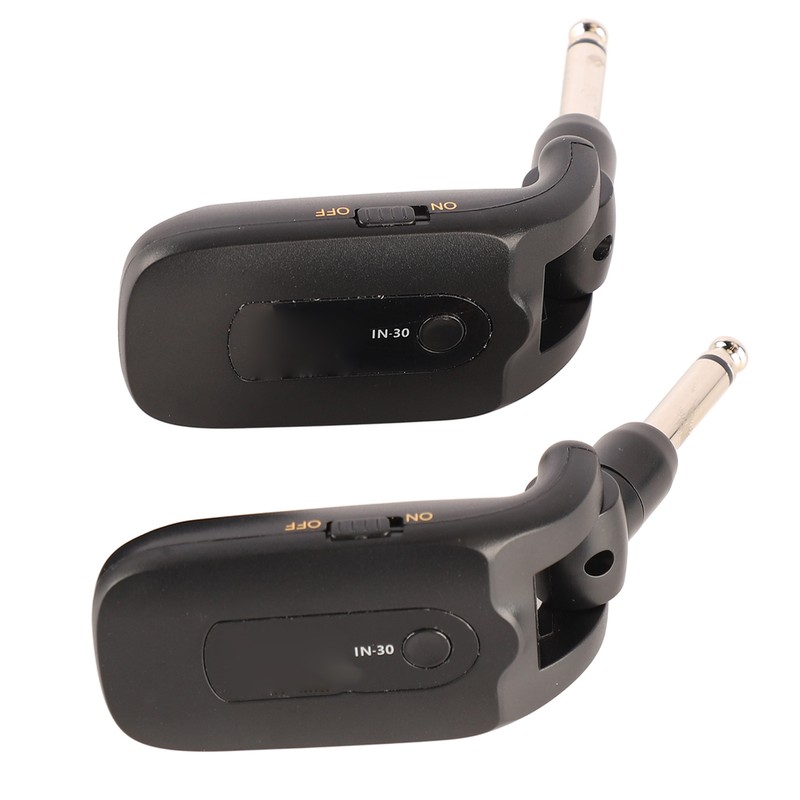 Wireless Guitar System Rechargeable Audio Transmitter Receiver for Electric Bass