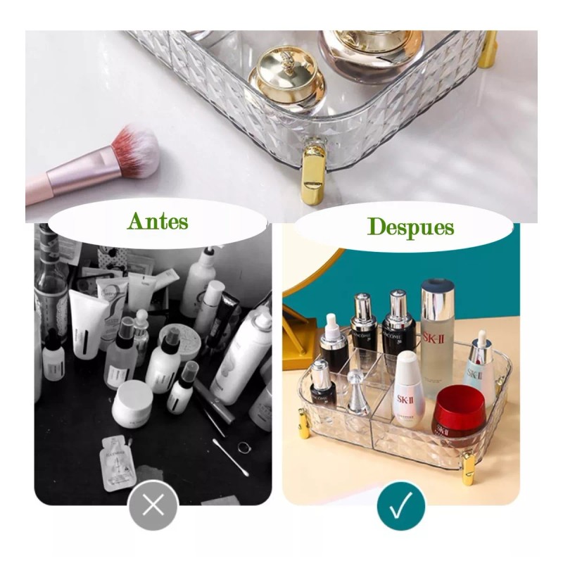 zwmexico Organizador De Maquillaje Cuidado Personal De Acrilico