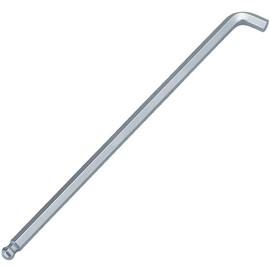 TRUSCO TTV100-30 Short Neck 100° Long Ball Point Hex Key Wrench, 0.12 inches (3.0 mm)