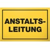 DankeDir! Anstaltsleitung 30 x 20 cm Door Sign - Funny