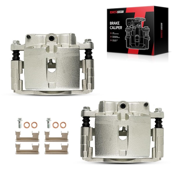 Torchbeam Front Brake Calipers Set for GMC 2007 Sierra 2500
