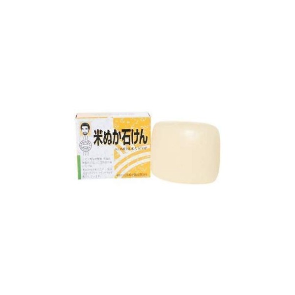 Value Set of 6!! Health Foods Rice Bran Soap, 2.8 oz (80 g) x 6 Packs