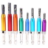 8pcs Door Window Hinge Hole Puncher Drill Bit with Center