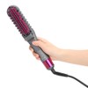 Foldable Negative Ion Hair Straightening Comb Adjustable Hair Straightener