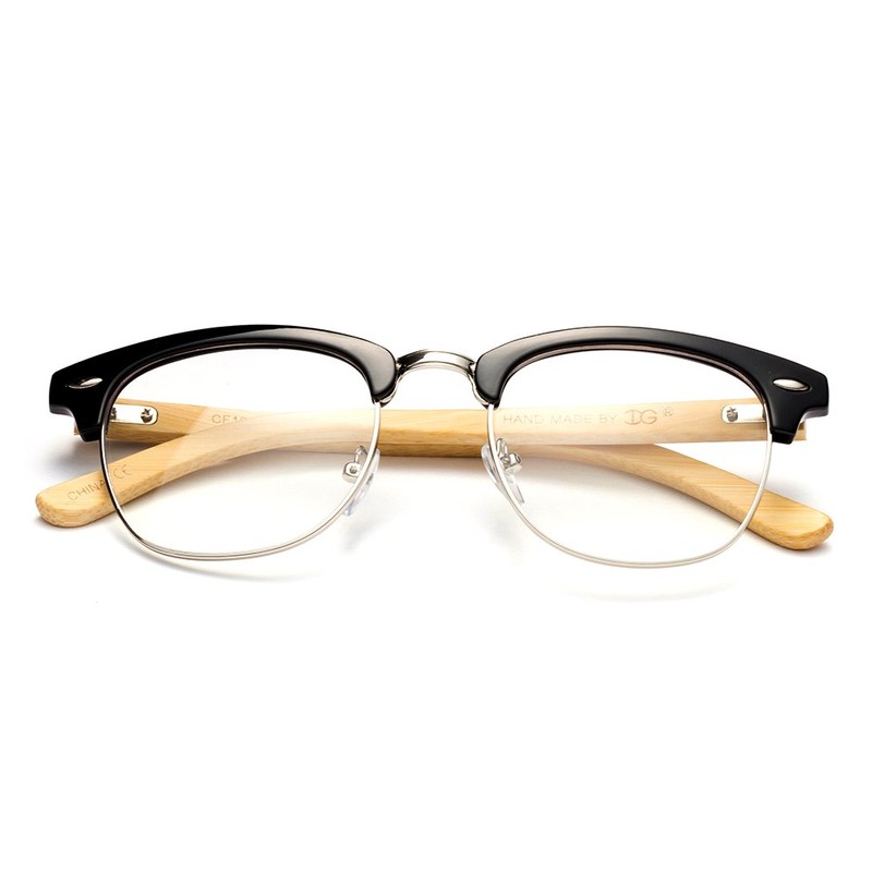 Bamboo Reading Glasses Horm Rimmed Reading Glasses Genuine Bamboo Reader