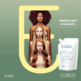 Eubos Dermo Protective, 400 ml, refill bag, for normal to dry skin compatibility, dermatologically tested