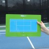 OnCourt OffCourt Tennis Coach's Clipboard - 9" x 16" Dry-Erase/Clip