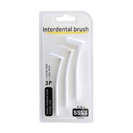 Wooil Dental Interdental Brush L Type 3P 0.4mm R 5ea